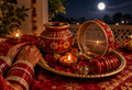 Karwa Chauth Outfit Ideas: Elegant Cotton Saree Looks for a Long, Beautiful Day